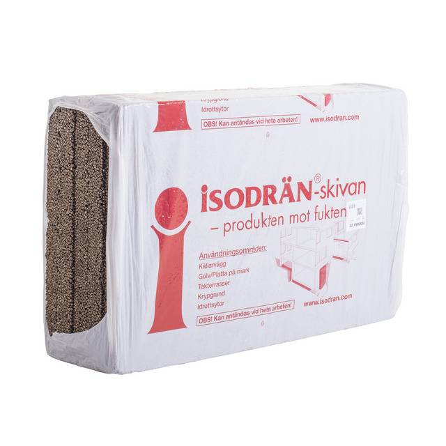 ISODRÄN 170 100X750X1000 2,25M2 3SKI/PKT | Beijerbygg Byggmaterial