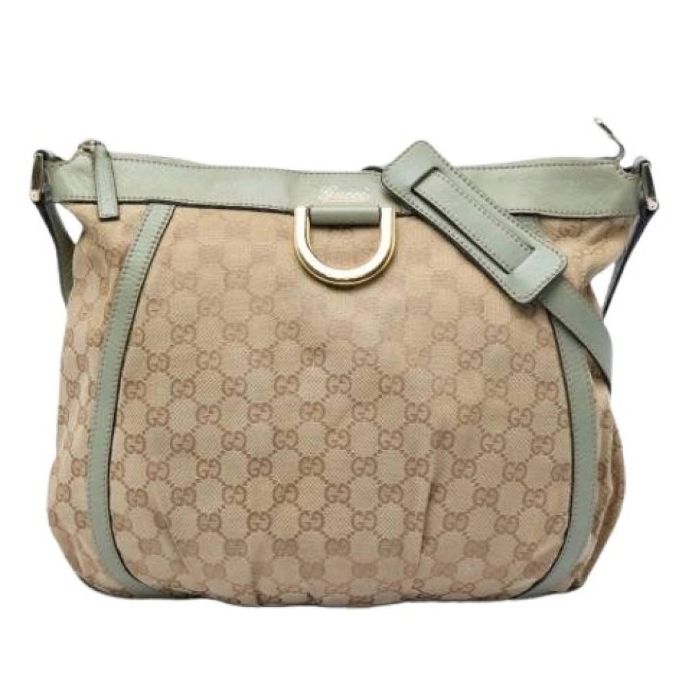 Gucci Vintage - Pre-owned Canvas Crossbody Bag Vintage - Dam - ONE Size - Läder