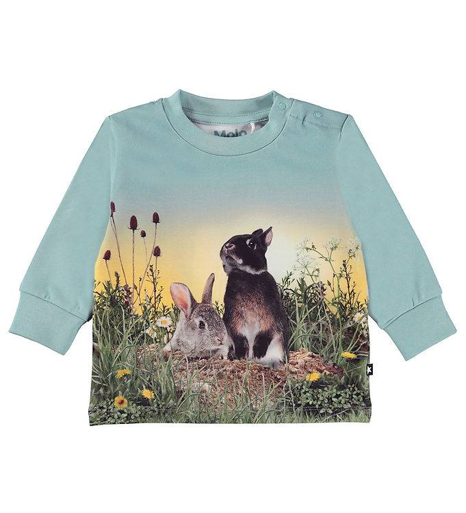 Molo Bluse - Eloy - Rabbit Life - Molo - 1 år (80) - Bluse