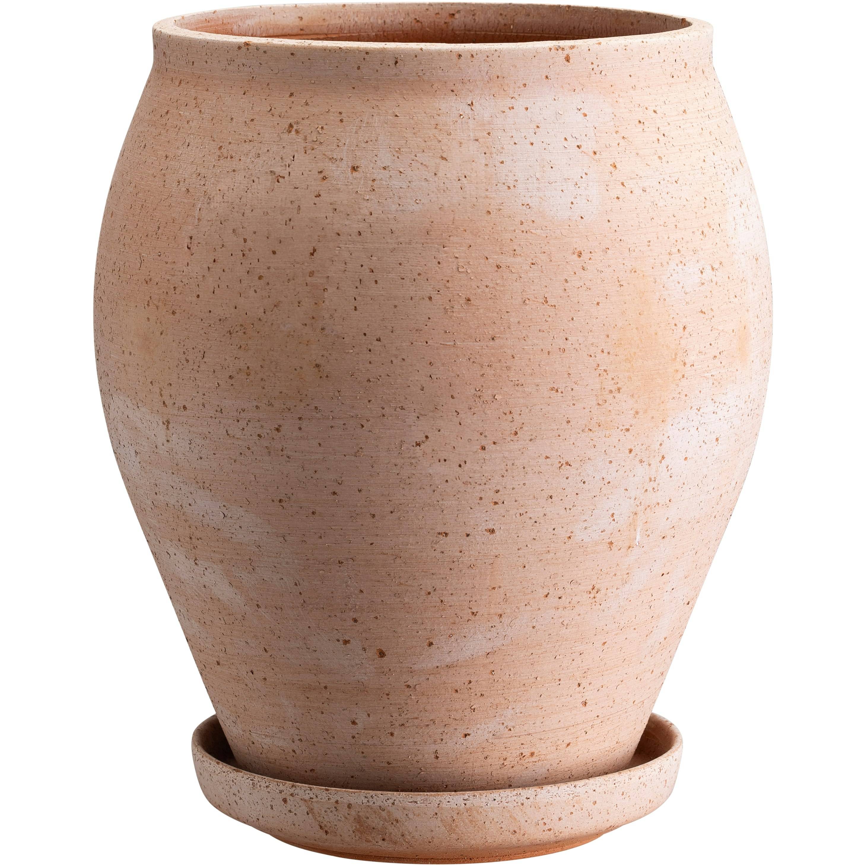Bergs Potter Delphi Kruka Tall 22 Cm Rosa - Krukor Terrakotta Rosa - DER22TS
