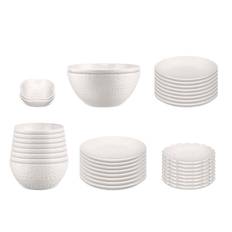 Servis set Tallrik, Assiett & Skål Cult Design Orient Vit 36 delar