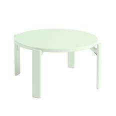 HAY - Rey Coffee Table, 66,5xH32 REY22, Soft mint water-based lacquered beech - Sofaborde - Bruno Rey - Grøn - Træ