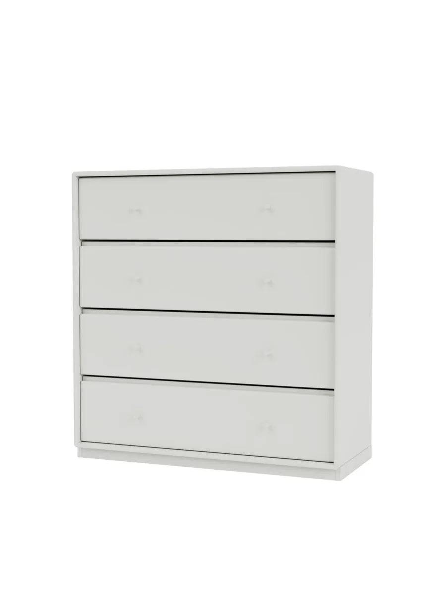 1125 kommode inkl. sokkel fra Montana Acacia / Sokkel 3 cm - Jacobsen Plus