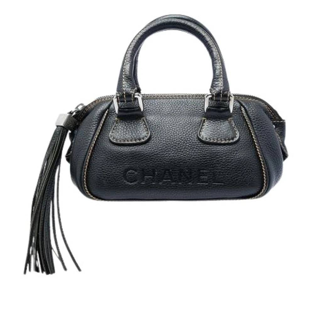 Chanel Vintage Pre-owned Laeder chanel-tasker - Vintage - Dame - Sort - ONE SIZE -