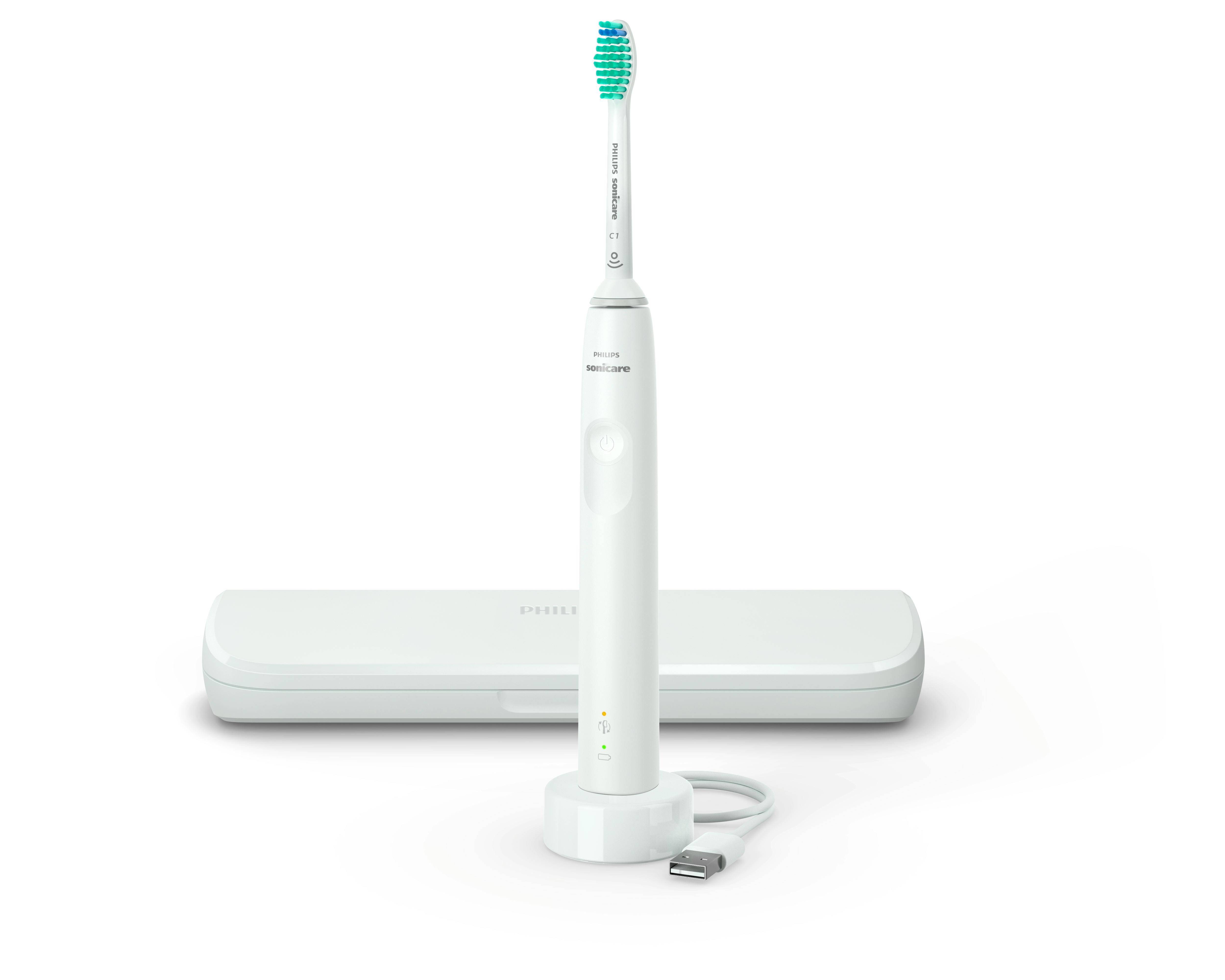 Philips HX3673 Sonicare Electric Toothbrush White 1 st