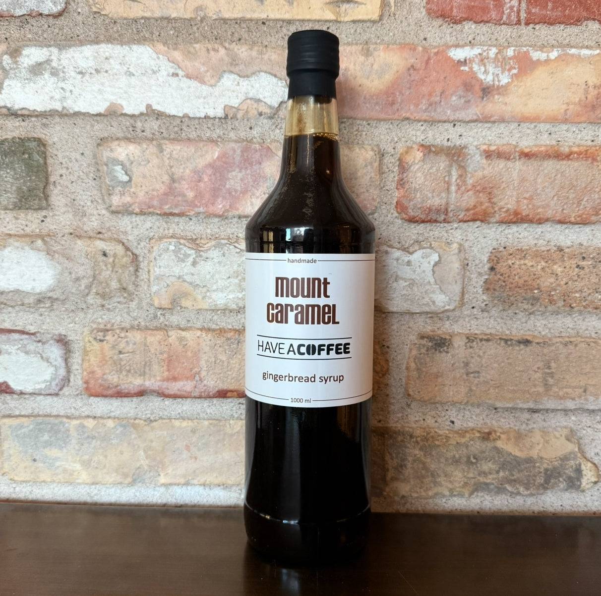 Mount Caramel - Kaffesirup med Gingerbread 1 liter