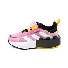 adidas LEGO x Tech Runner EL Little Kid Bliss Orchid Kids Sneakers Purple Cloud-White Core-Black HP5880 36