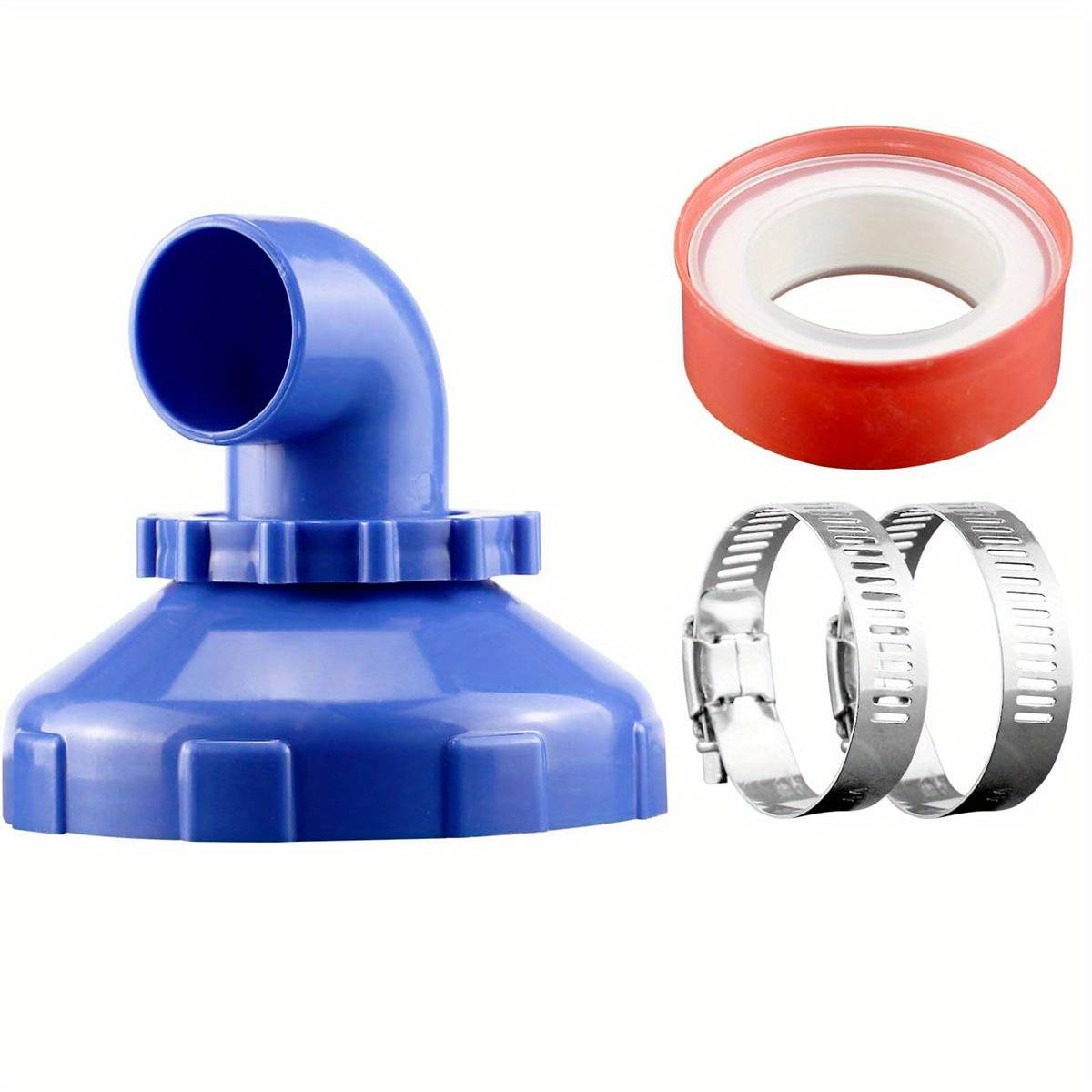 TEMU Pool Jet Nozzles With Thread Seal Tape Reusable Plastic Fitting Pool Return Jet Replacement Swivel Rotation Inlet Nozzle Return Jet Spout Additions For Pool Summer