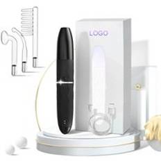 Handheld Cordless Nuderma High Frequency Facial Wand Device Anti Aging Skin Care Therapy at Home High Frequency Wand for Hair