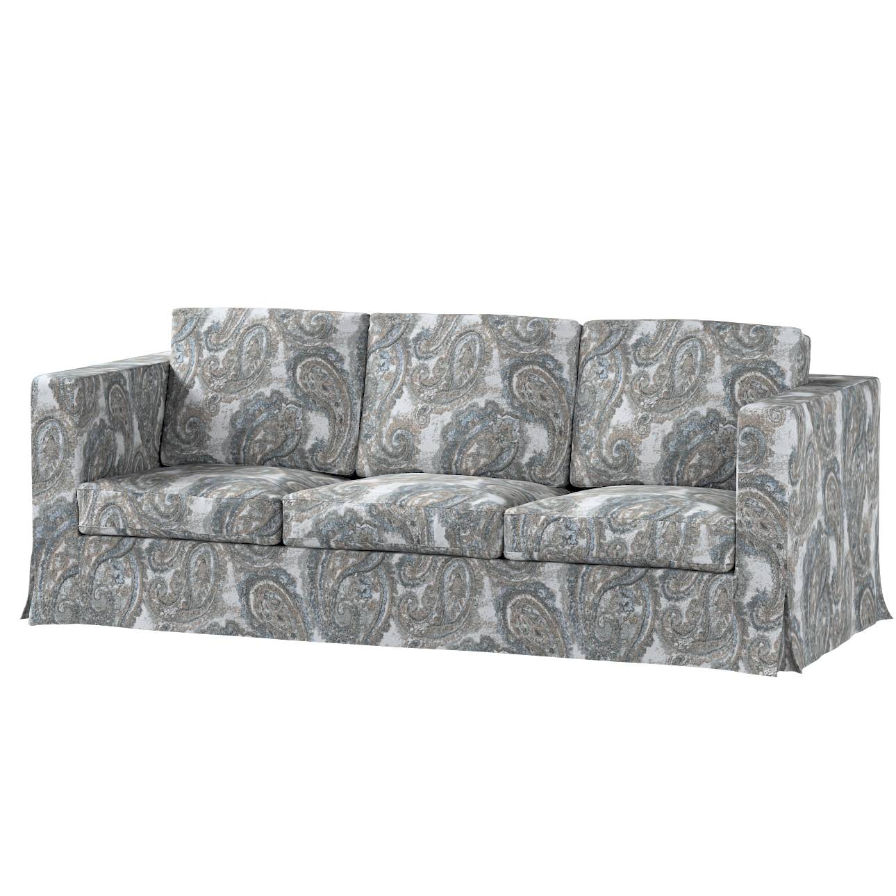 Karlanda betræk 3 sæder, lang, Boucle lyseblå mv., 208 X 87 X 66 CM, Cosy Home