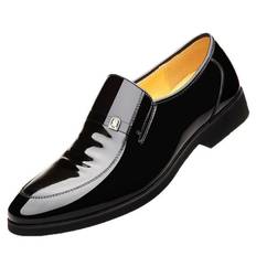 Business Leather Shoes Men's First Layer Cowhide Leather Men's Shoes Formal Internal Height Increase Leather Shoes 42