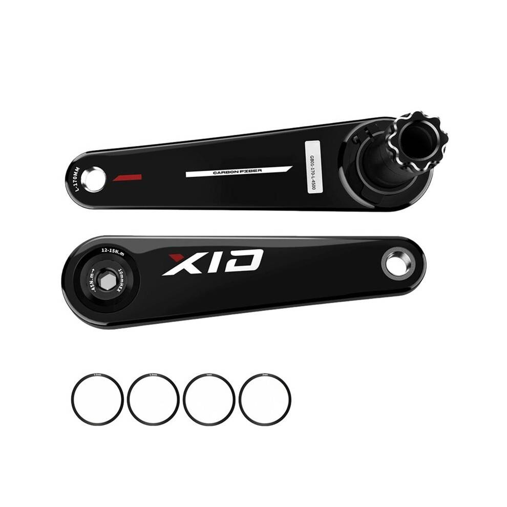 Carbon Fiber Bicycle Chainwheel Arm 165mm 170mm Bike Crankset Arm Ultralight Road Bicycle Chainring Arm Bike Crank 170MM