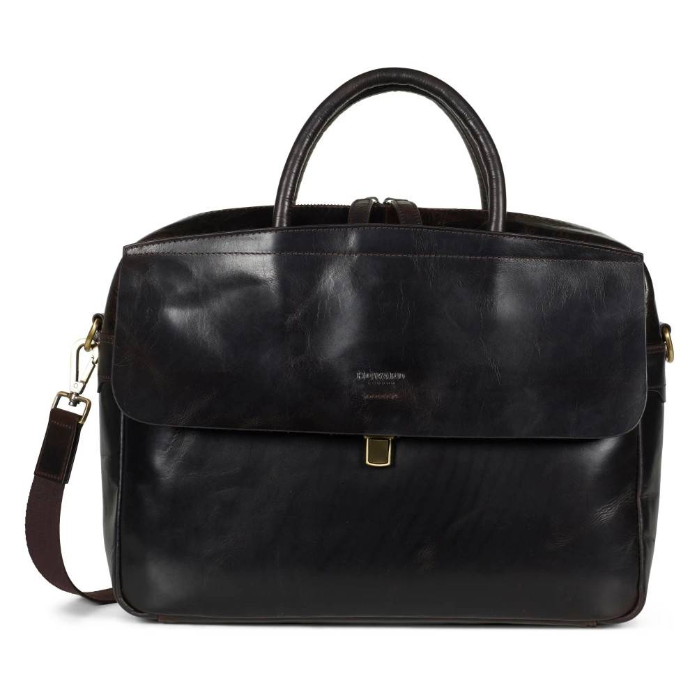 Howard London Laptop Taske Charlie - Tasker - Herre - Brun - ONE SIZE - Uld