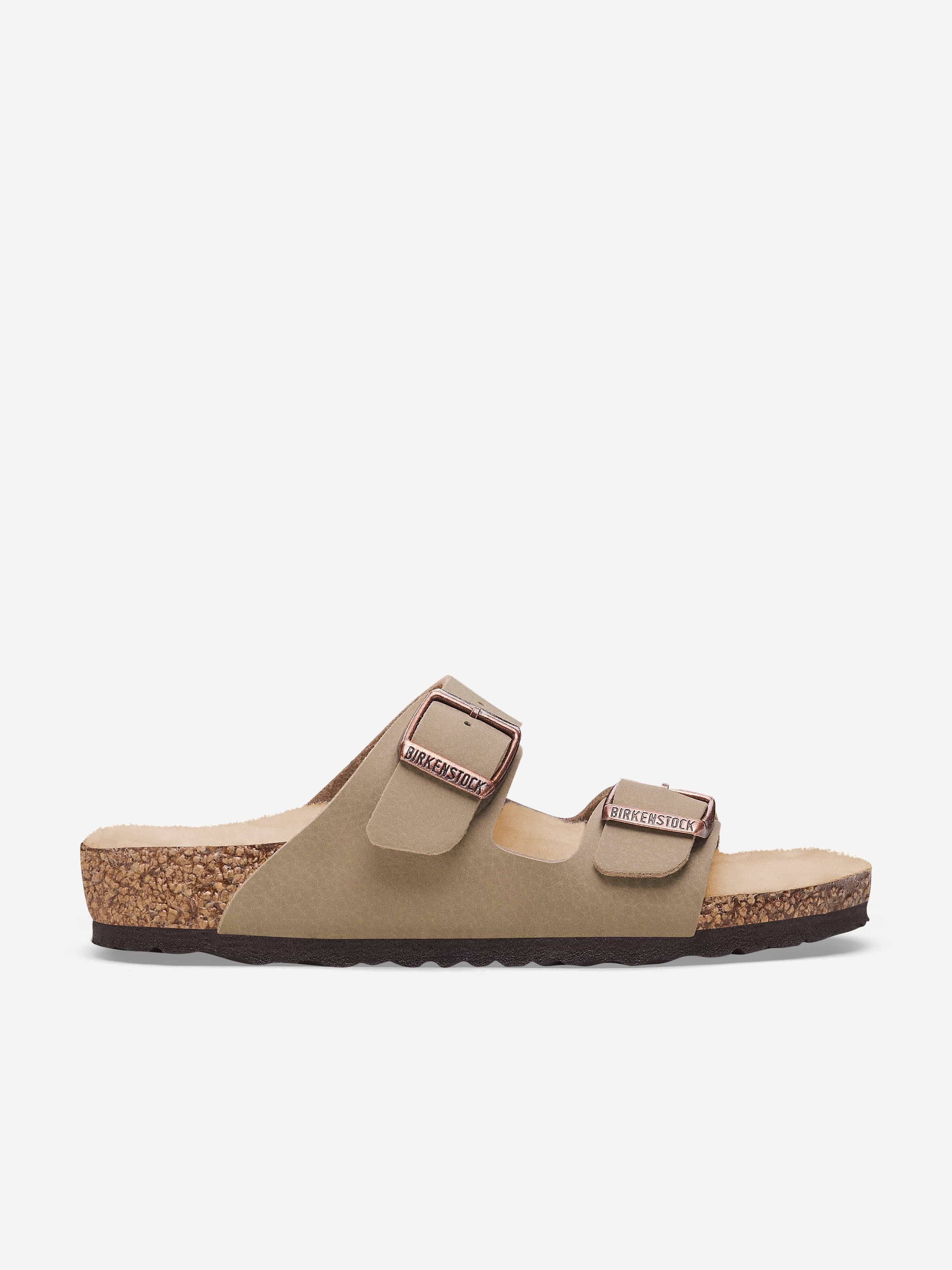 BIRKENSTOCK Kids Arizona Shearling Sandals in Beige - Beige / EU 36 UK 3 (EU 36 UK 3)