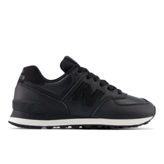 New Balance WL574IB2 - Black Leather - 37