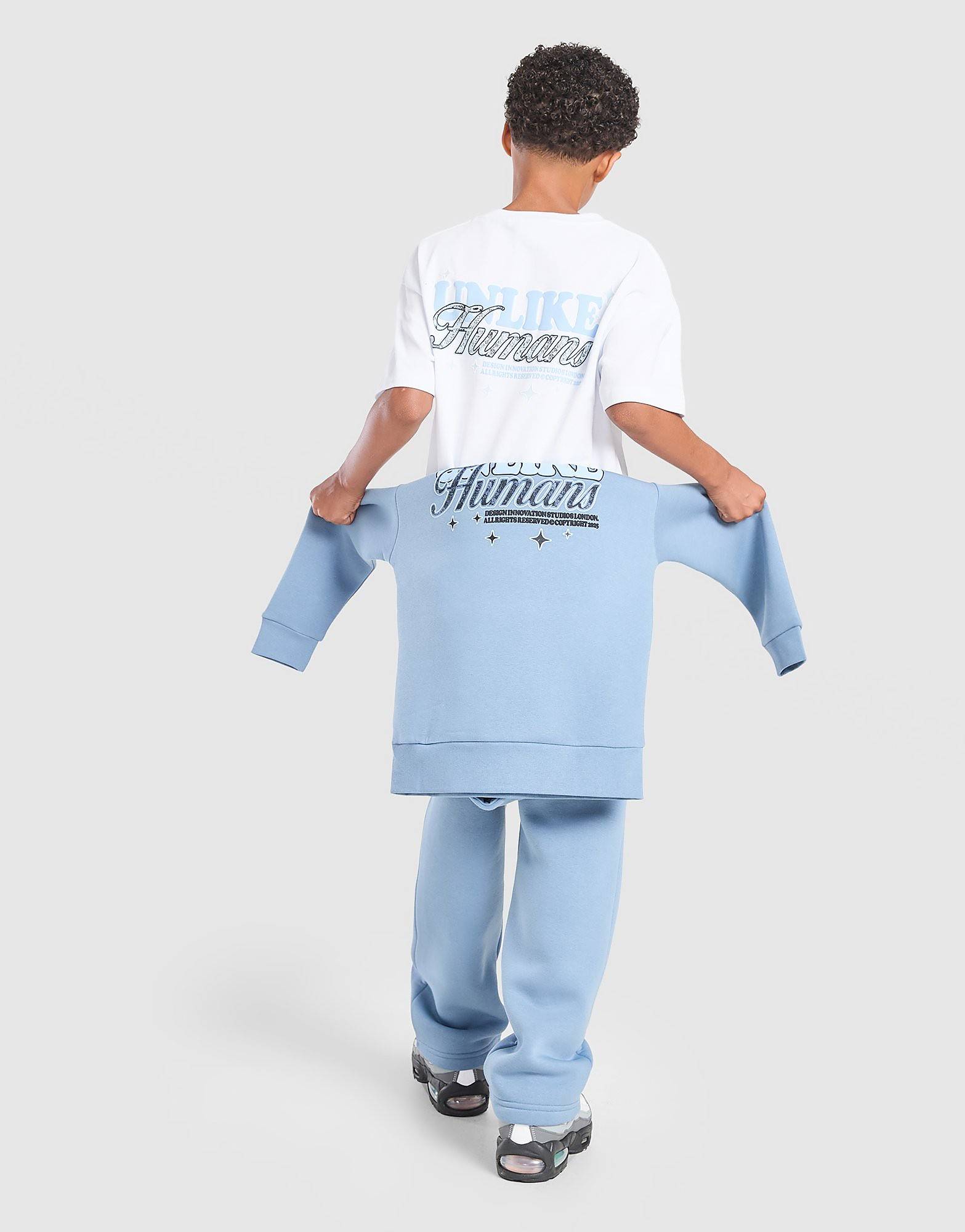 Unlike Humans Service T-Shirt Junior, vit - 10-11Y