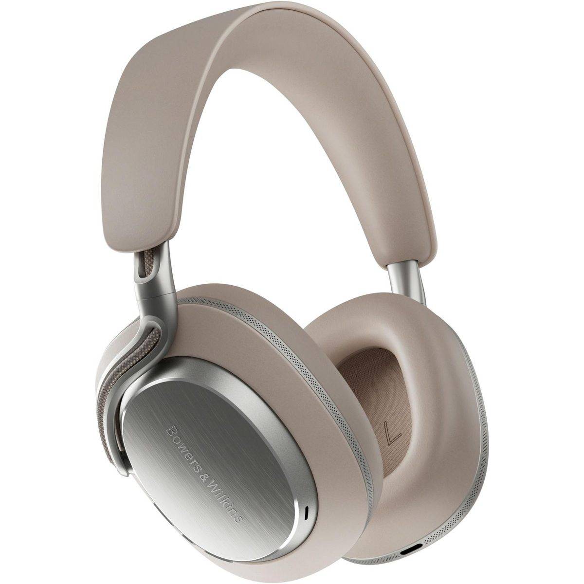 Bowers & Wilkins Px8 S2 beige - Hifi-hörlurar eller öronsnäcka, Supra-aural (på örat), Stängd, Inbyggd mikrofon, Aktiv brusreducering, Dynamisk