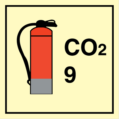 CO2 släckare 9 levererar själv -advice 150x150 mm