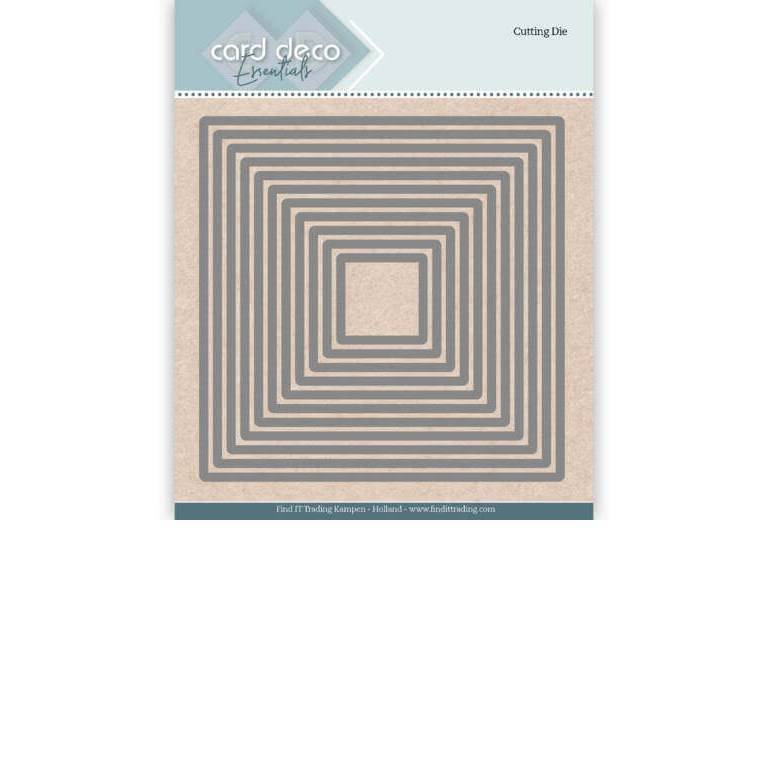 Card Deco Essentials Dies - Square