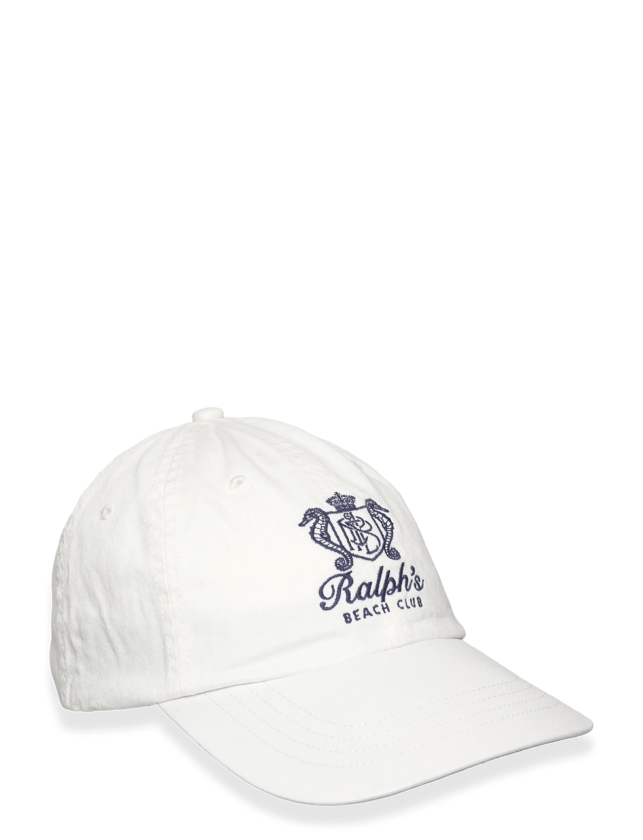 POLO RALPH LAUREN Ralph’s Beach Club Twill Ball Cap | White | One Size
