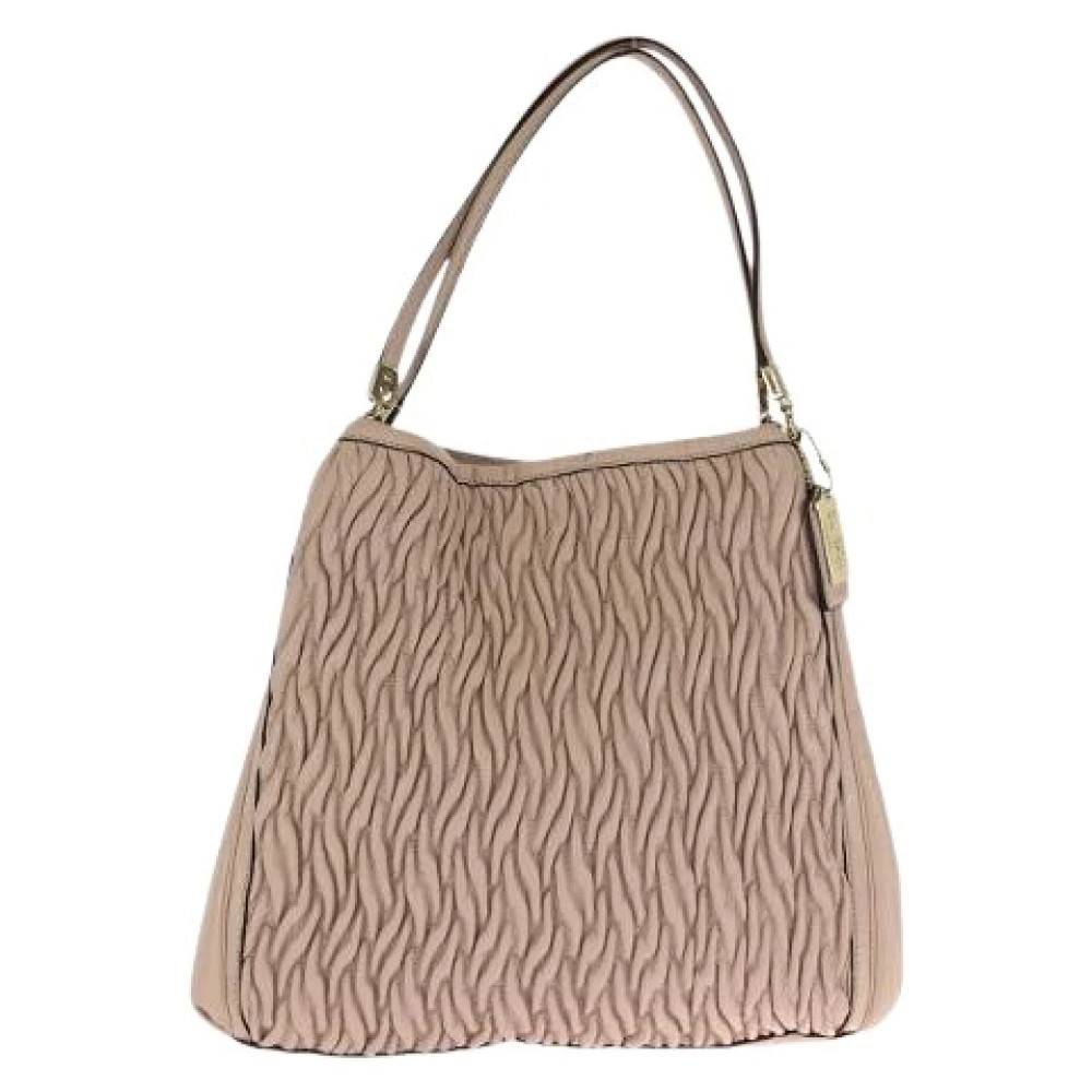 Coach Pre-owned - Pre-owned Madison Geyssard Twist axelremsväska i läder Vintage - Dam - ONE Size - Läder