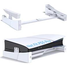 OIVO PS5/PS5 Slim Ständer Horizontal, ps5 horizontaler Ständer für Playstation 5 Konsole, PS5 Standfuß horizontal, PS5 Halterung Liegend, PS5 Horizontal Stand mit Schraube, PS5 Zubehör