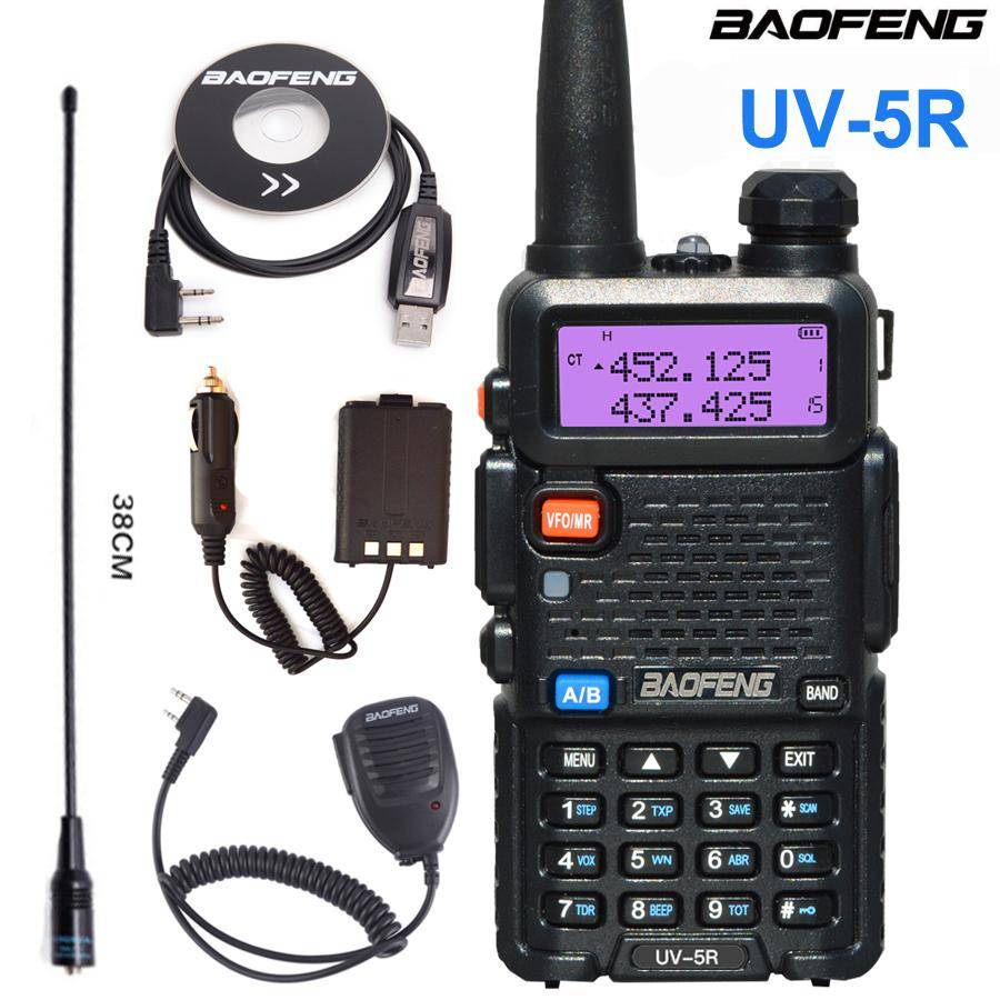Baofeng UV 5R Walkie Talkie 5W 8W Portable Ham CB Radio Dual Band VHF UHF FM Transceiver Two Way Hunting UV-5R 2-Way Radios