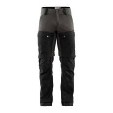 Keb Gaiter Trousers Long M, Black-Stone Grey, 60 Teknisk vandringsbyxa med inbyggd damask-funktion (60)