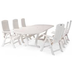 Hillerstorp - Amelia Matgrupp 110x212-332 cm Vitlasyr