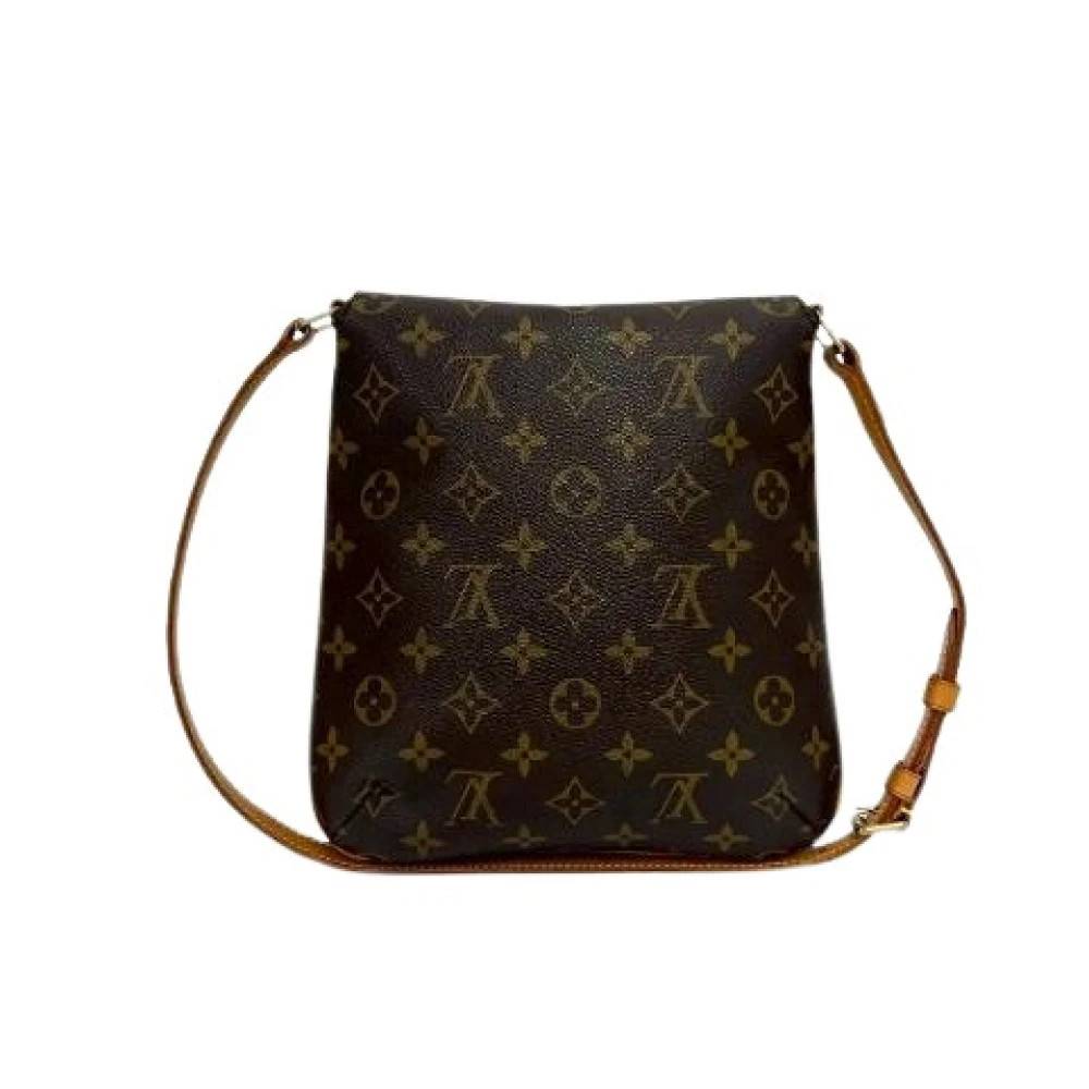Louis Vuitton Vintage Pre-owned Musette Salsa Monogram Skuldertaske - Vintage - Dame - Brun - ONE SIZE - Uld