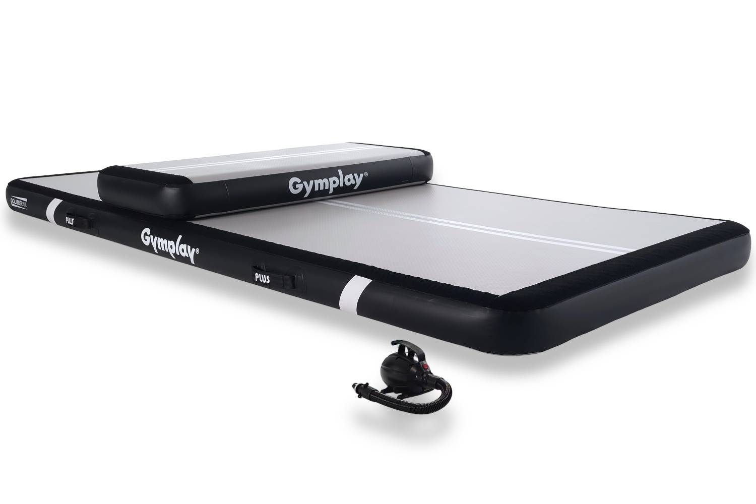 GymPlay PLUS H15 Airtrack Kit   3 meter Black