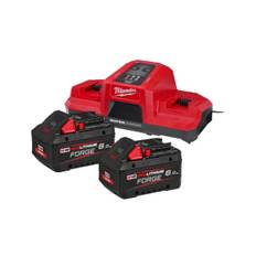Milwaukee Batterikit M18 FORGENRG-802DBSC, inkl. batteri och laddare