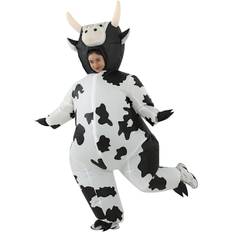 Oppustelig Ko-Kostume Voksen Ko-Kostume Fastelavnskostume Voksen Oppustelig Halloween Kostumer Blæs Op Ko-Kostume til Voksen Cow