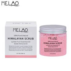 MELAO Himalayan Salt Body Scrub 340gm