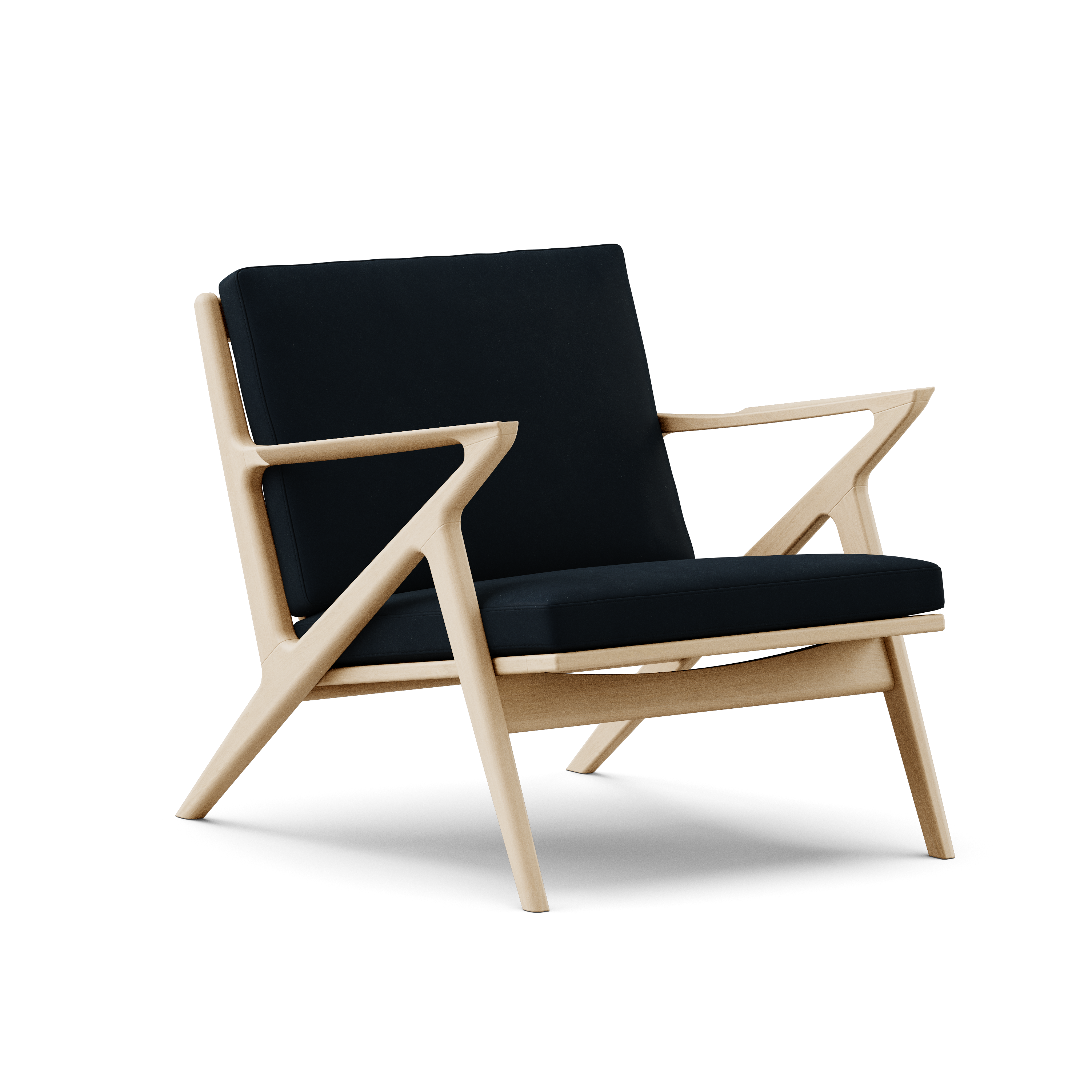 Z Chair, eg fra DK3 Eg sæbe - Alpaca 1108 - Jacobsen Plus