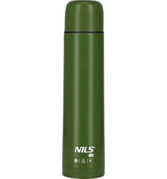 Northix Thermos 1000 Ml Green – Insulated Travel Flask Kök & Mattillbehör Green - 1.0 L
