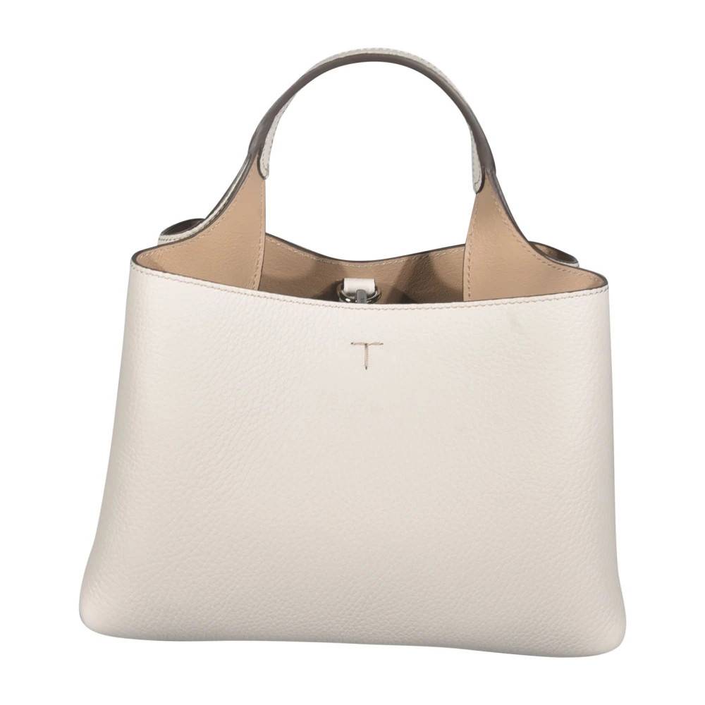 Tod's Micro Lædertaske - Tasker - Dame - Beige - ONE SIZE - Læder