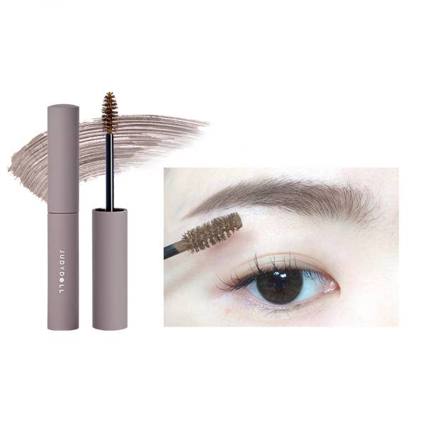 Judydoll - 2 IN 1 Eyebrow Mascara - 2.5g - #03 Gray Brown