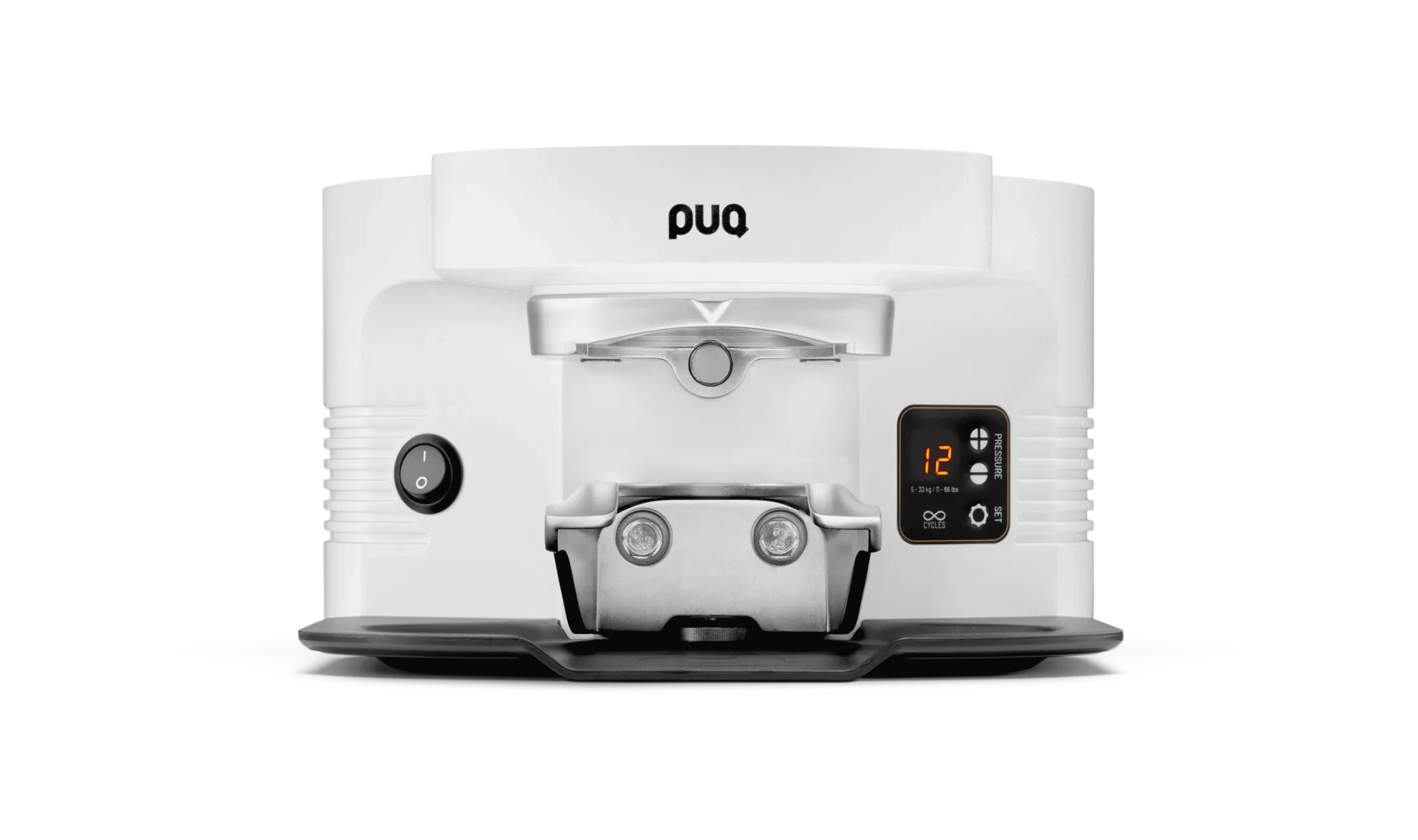 PUQ Press M5, integrerad tamper för Mahlkönig E80 Supreme & E80S GbW