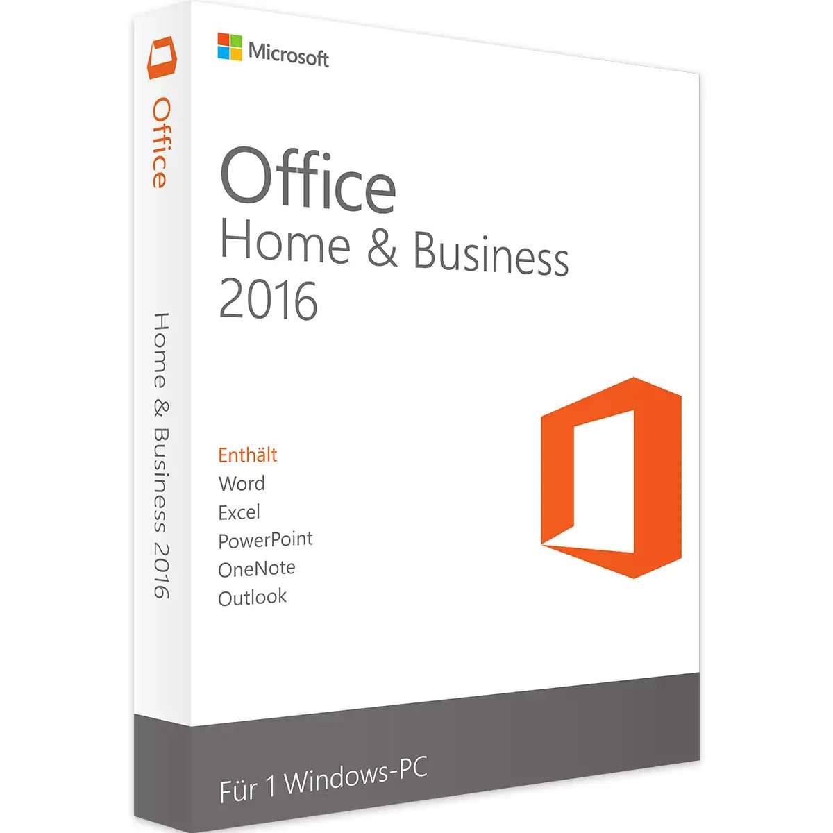 Microsoft Office 2016 Home & Business | Bind | Windows | 1 PC