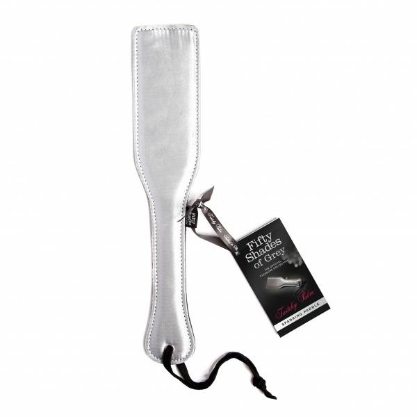 Twitchy Palm - Satin Spanking Paddle