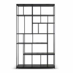 Ethnicraft - Studio Rack Teak No Doors - Hyllor - Anderssen &amp; Voll - Svart - Metall/Trä