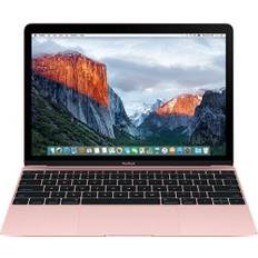 Apple MacBook 2016 | 12" | Intel Core M | 1.1 GHz | 8 GB | 256 GB SSD | rosa guld | FR