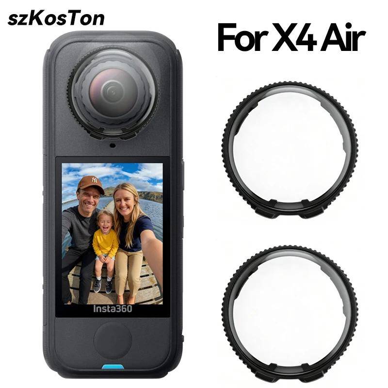 Linskydd för Insta360 X4 Air Snabbfäste Genomskinligt Vattentätt Stötsäkert Linslock för Insta 360 X4 Air Tillbehör