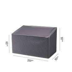 Platinum AeroCover Möbelskydd Aerocover till loungedel Svart/svart 200 x 90 x H65/90 cm
