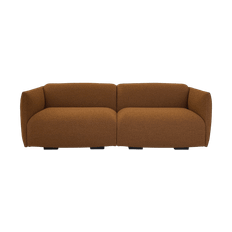 Adea Origami soffa 3-sits Orsetto 0724 orange-200 cm