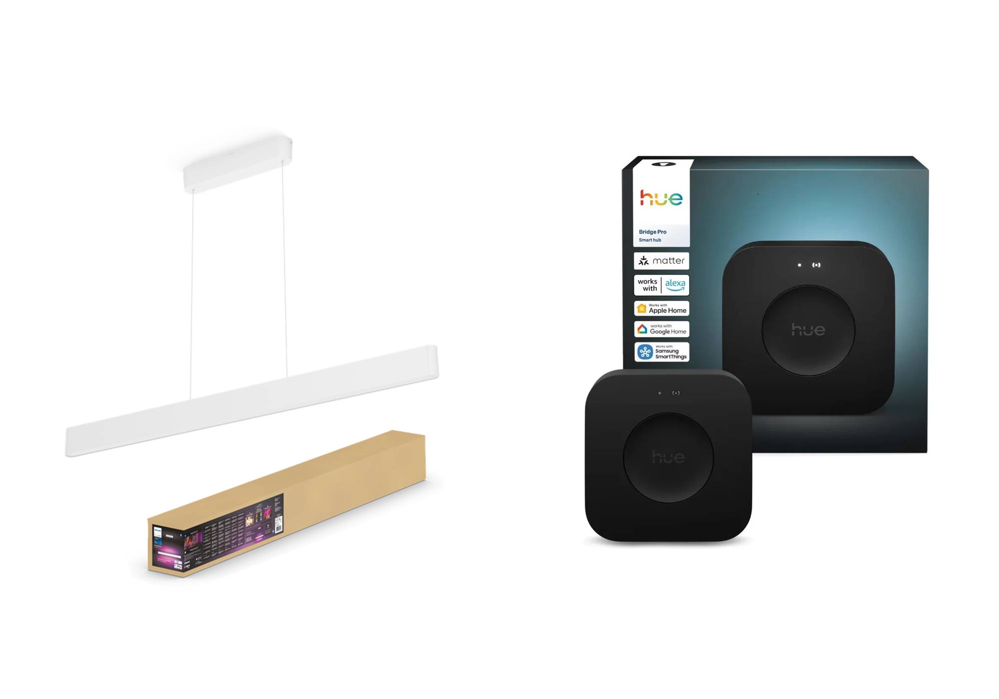 Philips Hue Ensis Pendellampa – White & Color Ambiance + Hue Bridge Pro