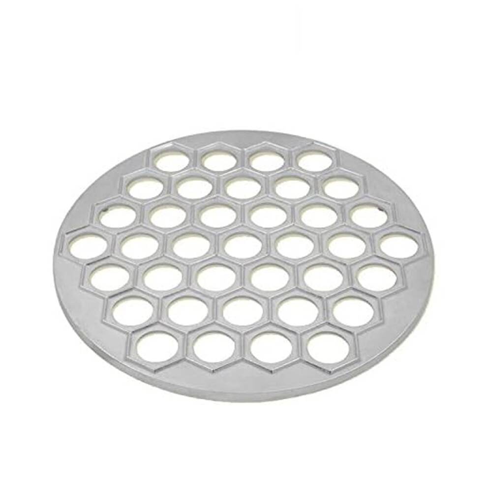 Pelmeni-maskine, russisk ravioliform til hurtig tilberedning af dumplings, 37-hullers sekskantet mønster, holdbar metalramme, non-stick overflade,