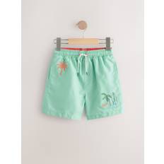 Next Sage Green Printed Swim Shorts (3-16yrs) - 15 Years (170cm)