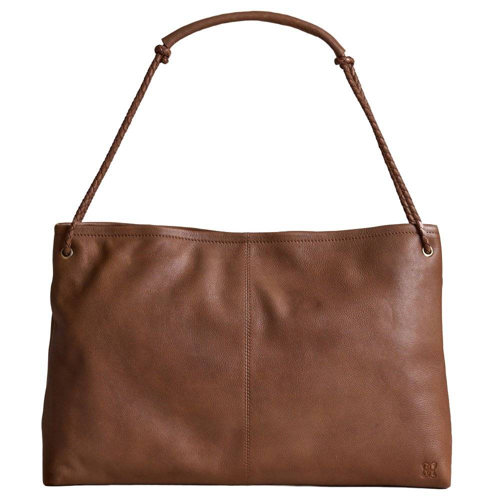 Lakeland Leather Staveley Womens Shoulder Bag Colour: Mocha Lea, Size: One Size
